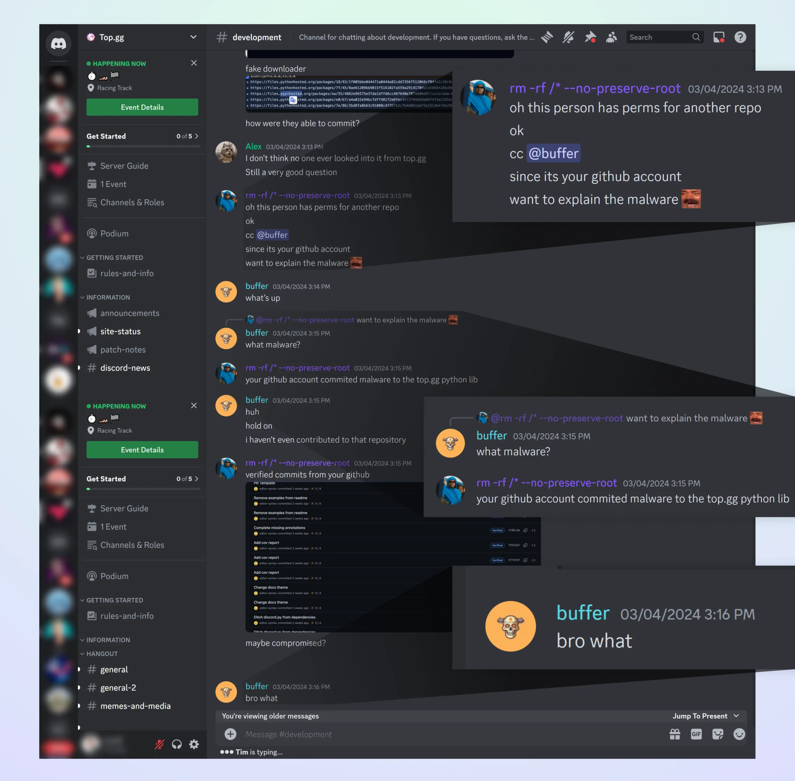 GSS資安電子報0223 期【Checkmarx 報告：Python 惡意程式攻擊重創Top.gg 和GitHub】