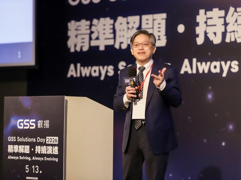 國家安全會議李育杰諮詢委員分享 AI 時代下的資安威脅。
