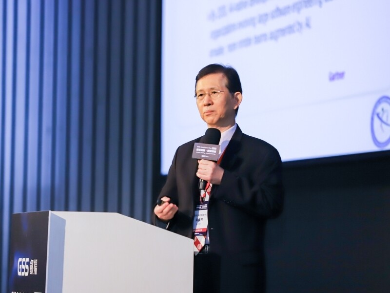 中央研究院資安專題中心黃彥男執行長於分享中聚焦 AI 風險與治理