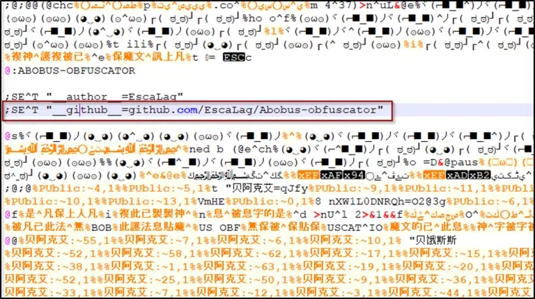 混淆過的批次檔