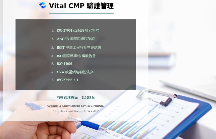 一個平台多種合規驗證管理