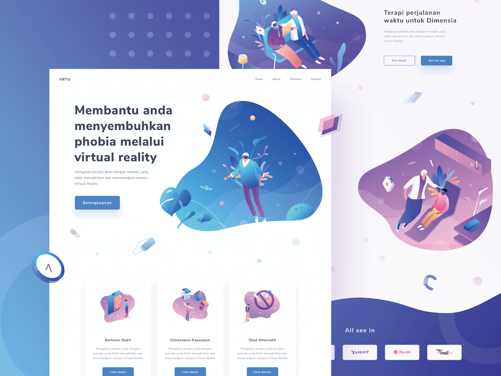 https://dribbble.com/shots/5402723-Final-Virtual-Reality- Landing-Page