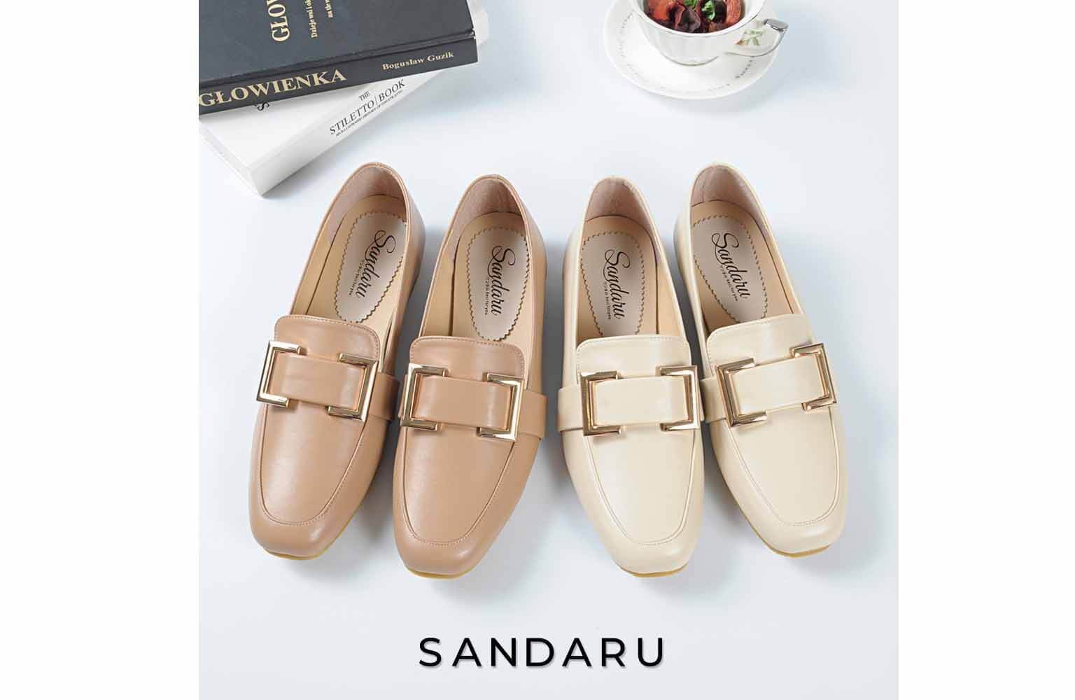 山打努SANDARU女鞋因應客戶需求推出深受女性喜愛的百搭樂福鞋