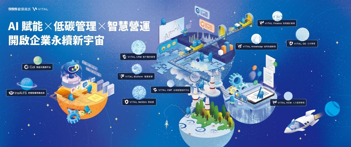 2025 未來商務展搶先看：叡揚資訊聚焦 AI ＋永續雙軸，推出具高度整合力的數位解決方案。