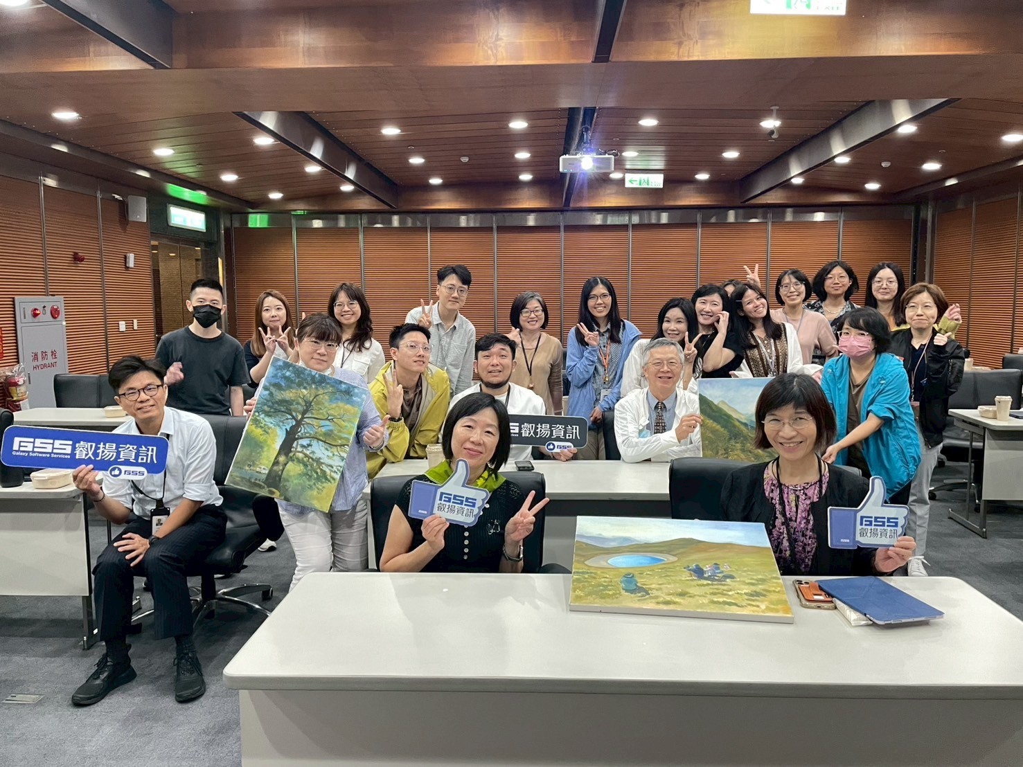 叡揚邀請荒野保護協會舉辦《從認識開始，為自然發聲》講座，同仁與講師互動熱烈