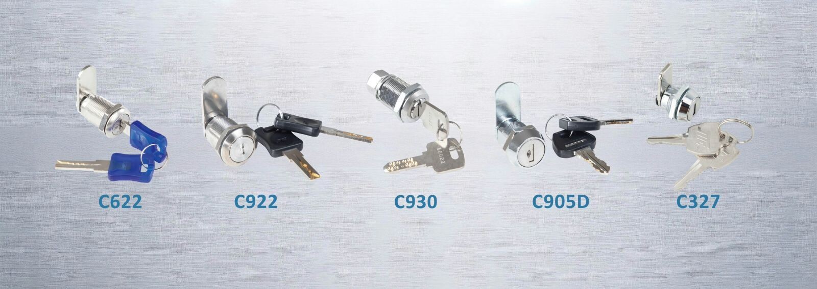 金泰早期以 OEM、ODM 模式經營,產品包括箱櫃鎖片鎖與電源開關鎖。圖/ 金泰工業