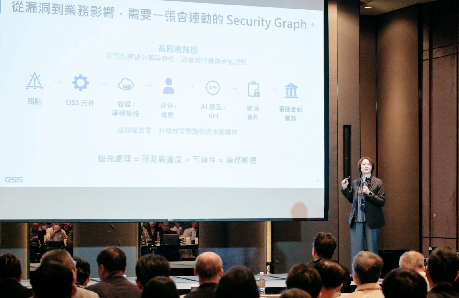 叡揚資訊資安直屬事業處副處長郭俐佳